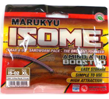 Черви силикон MARUKYU Isome #L IS-02 