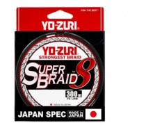 Шнур плетеный YO-ZURI PE Super Braid X8 #2,0 0,24мм 35lb 300м MC