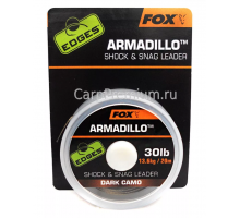 Шок-лидер FOX EDGES Armadillo dark camo 30lb 