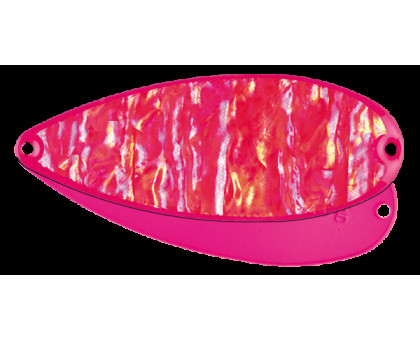 Блесна колеблющаяся FIELD HUNTER North X shell 45г 75мм col.24 B Fluorescent pink 
