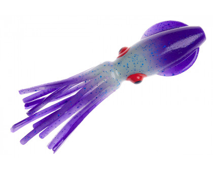 Каракатица неоснащенная HIGASHI 11см col.17 Double Purple Glow - Blue flakes