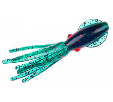 Каракатица неоснащенная HIGASHI 7см col.08 Emerald green - Red flakes