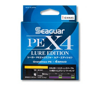 Шнур плетеный SEAGUAR PE *8 Lure Edition #0.6 0,128мм 150м  
