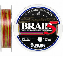 Шнур плетеный SUNLINE Super Braid PE #0.6 200м MC  