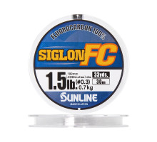 Леска SUNLINE Siglon FC #0.3 0,100мм 1,5Lb 30м флюорокарбон