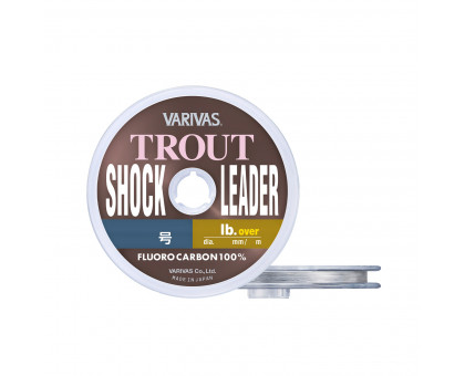 Шок-лидер VARIVAS Trout Fluorocarbon #3.0 0,285мм 12Lb 30м  