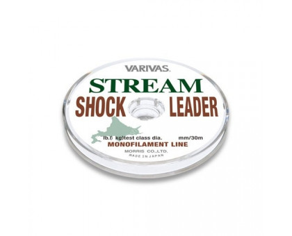 Шок-лидер VARIVAS Stream Monofilament #2.5 0,26мм 10Lb 30м  