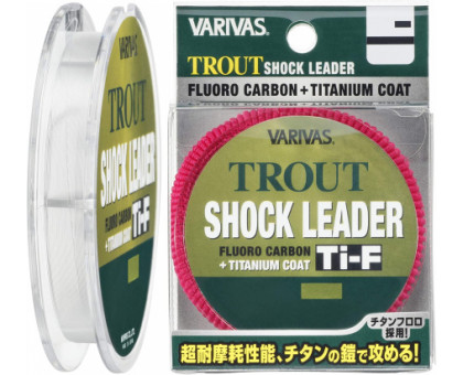 Шок-лидер VARIVAS Trout Fluorocarbon Ti-F #0.8 0,148мм 3Lb 30м